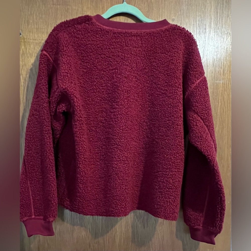 American Eagle Sherpa Crewneck Size Extra Small - Picture 3 of 8
